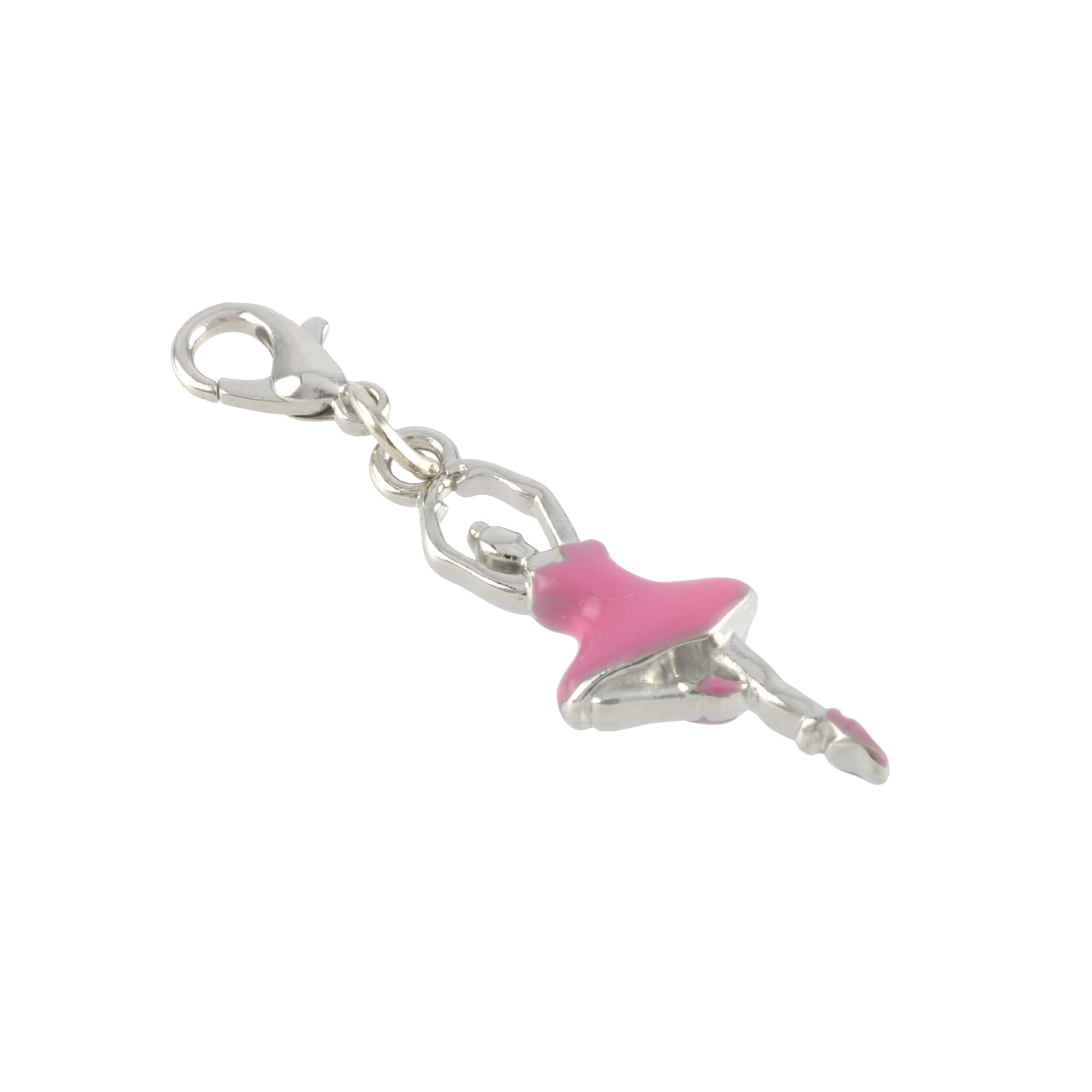 12 Pack: Ballerina Charm by Bead Landing™